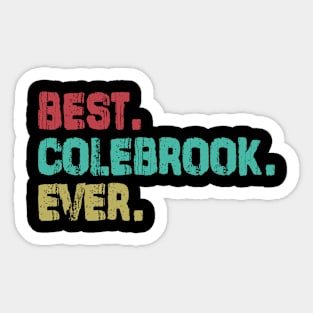 Colebrook, Best Name Ever, Name , Birthday, Middle name, FamilyColebrook Middle Name Sticker